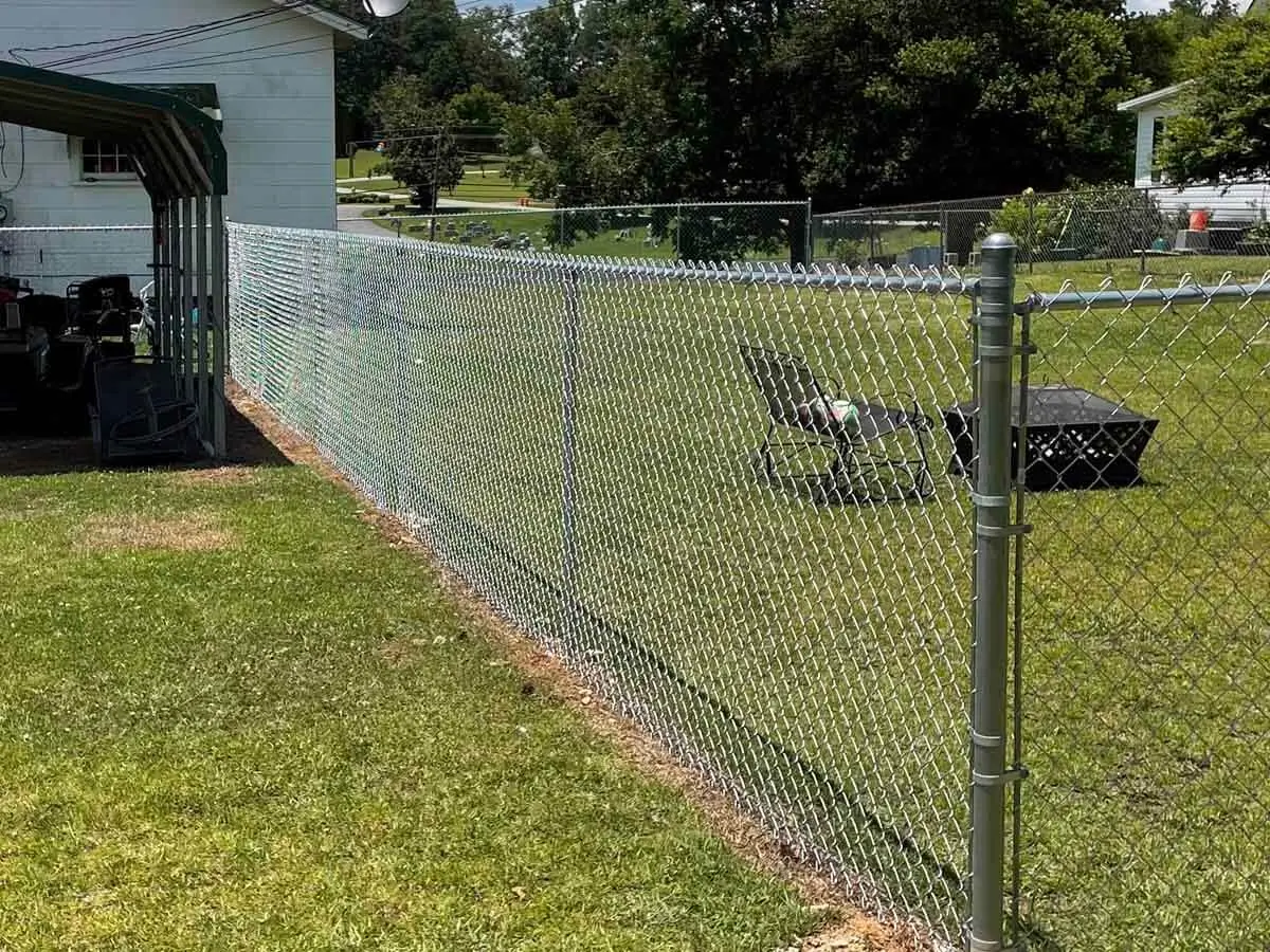 Chain link fence columbus georgia fence company 07