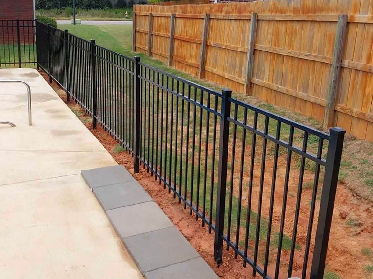 Photo of a Columbus Georgia residential fence
