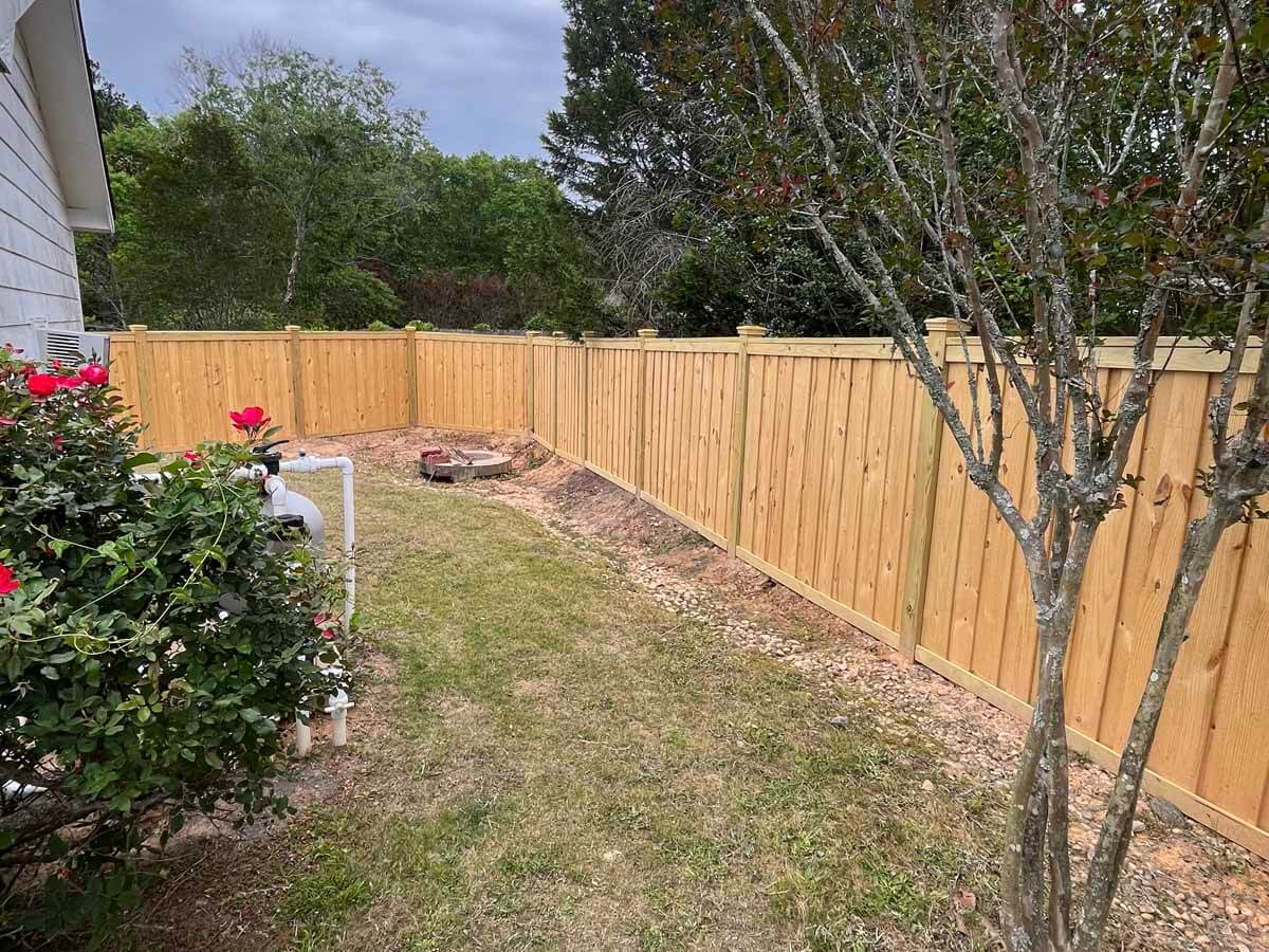 Photo of a Columbus Georgia fence company