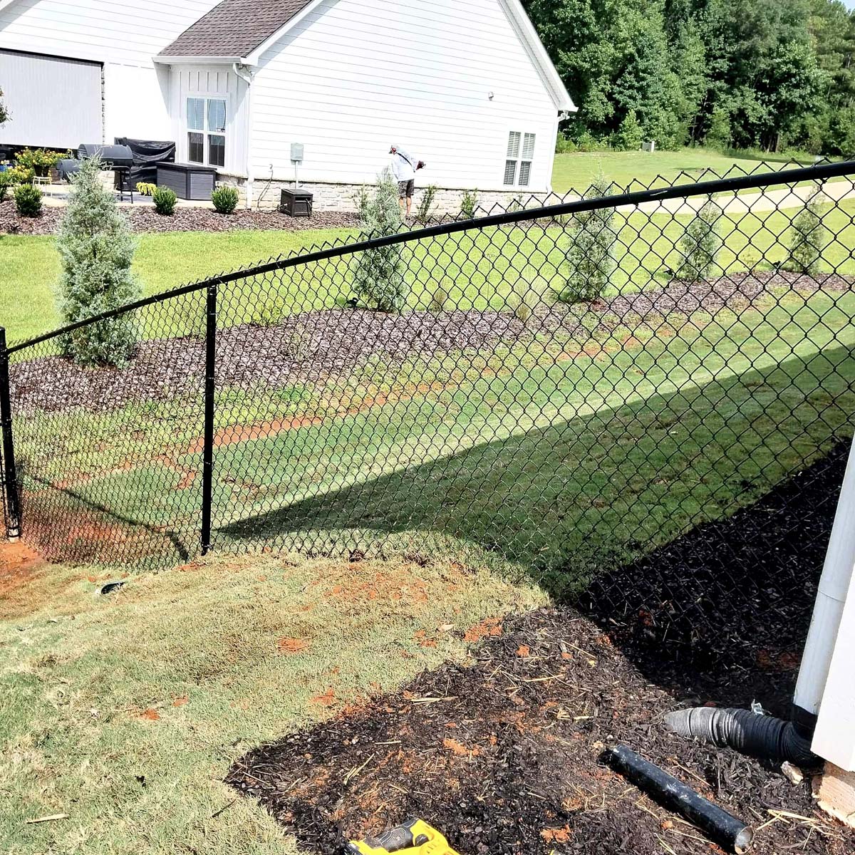Columbus GA chain link fence residential