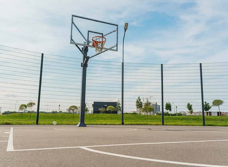 Basketball Court Fencing contractor in Columbus Georgia