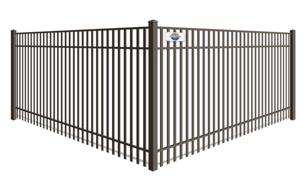 Double Picket aluminum fence company in Columbus Georgia