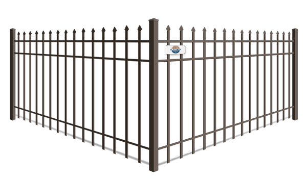 Extended Picket aluminum fence company in Columbus Georgia
