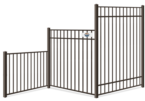 Aluminum fence height options Columbus Georgia