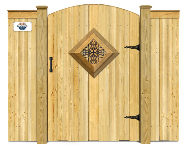 Residential residential wood gate contractor in Columbus Georgia