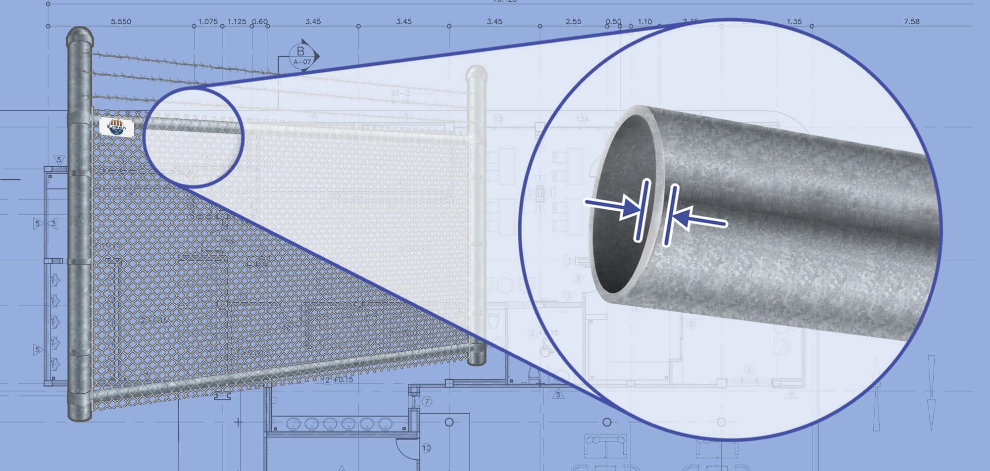 Columbus Georgia Commercial Chain Link fence Rails installation company