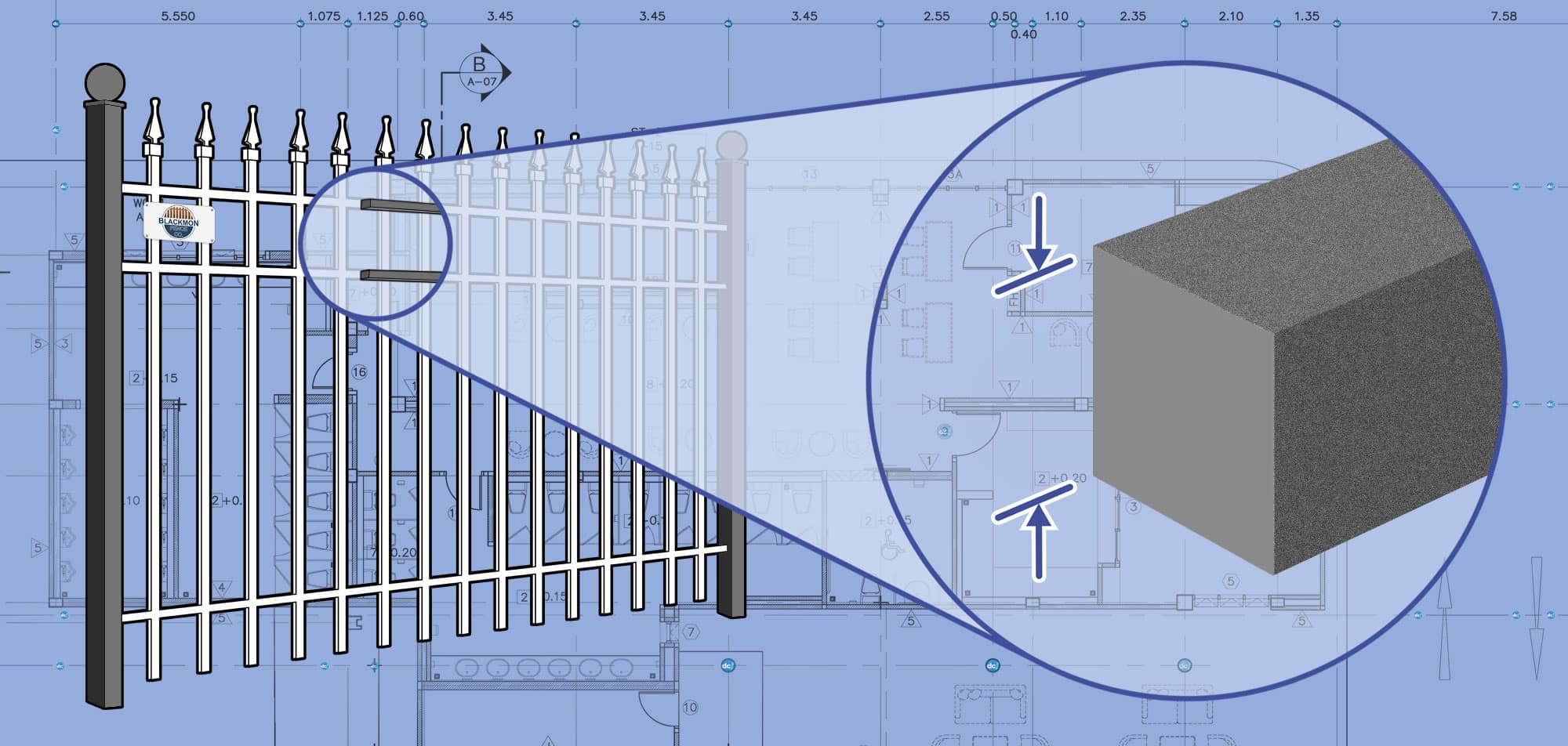 Columbus Georgia Ornamental Steel fence Rails installation company