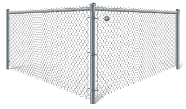 Galvanized commercial chain link fence contractor in Columbus Georgia
