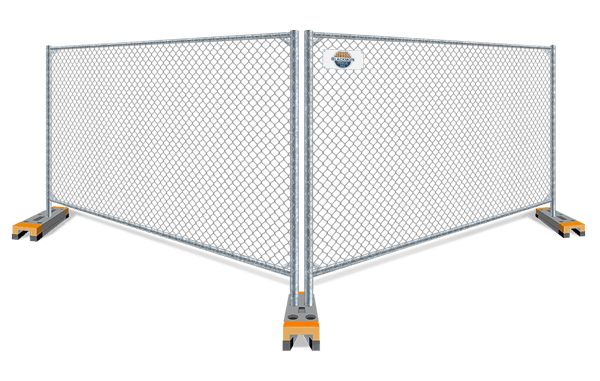 Chain Link Panels Temporary fence company in Columbus Georgia