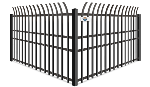 High Security Flat Top Pickets wrought iron fence company in Columbus Georgia
