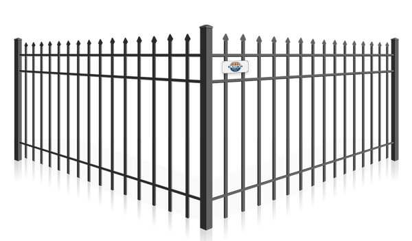 Pressed Point wrought iron fence company in Columbus Georgia