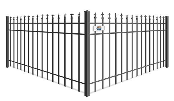 Trident wrought iron fence company in Columbus Georgia