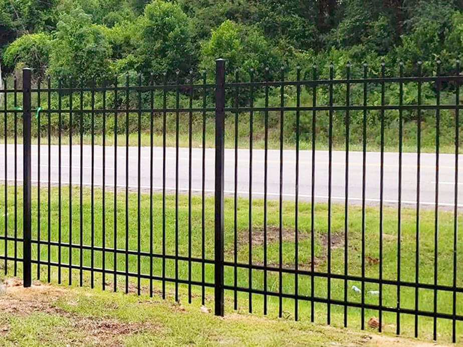 Security Fence Example in Auburn Alabama