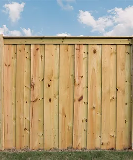 Board on Board Cap & Trim Fence Installation in Columbus Ga