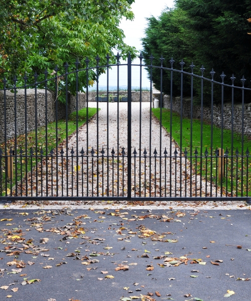 Steel Driveway Gate