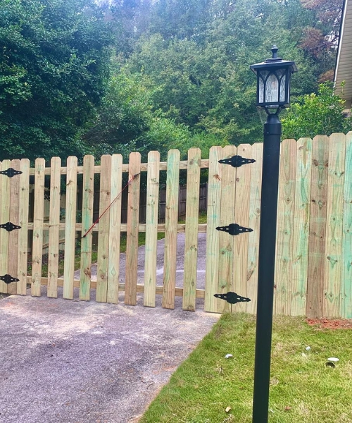 Wood Fence Installation Service