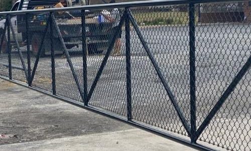 Commercial Chain Link Fence Installation